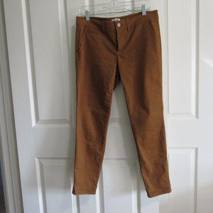 Mustard Color Market & Spruce Straight Leg Pants Size 8 Petite